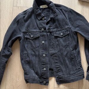 Madewell Charcoal Denim Jacket